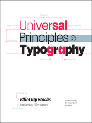 cover image of Universal Principles of Typography